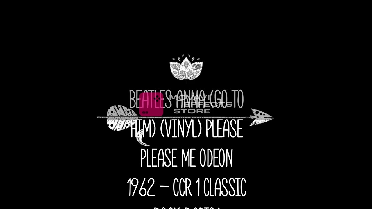 beatles anna (go with him) (vinyl) please please me odeon ccr1 classic rock radio 1