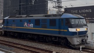 EF210-314号機[吹]+EF210-327号機[吹]牽引　高速貨物列車