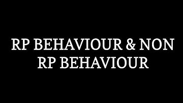 Pengertian dari RP Behaviour dan Non RP Behaviour || GTA SA-MP INDONESIA