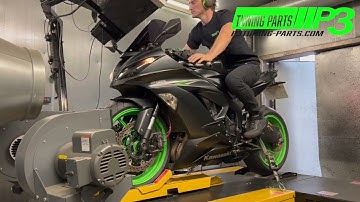 Kawasaki ZX6R ECU Flash Mapping Race Fit Silencer DNA performance air filter P3 Tuning