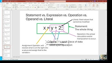 2024 04 06 Module 2 Variables
