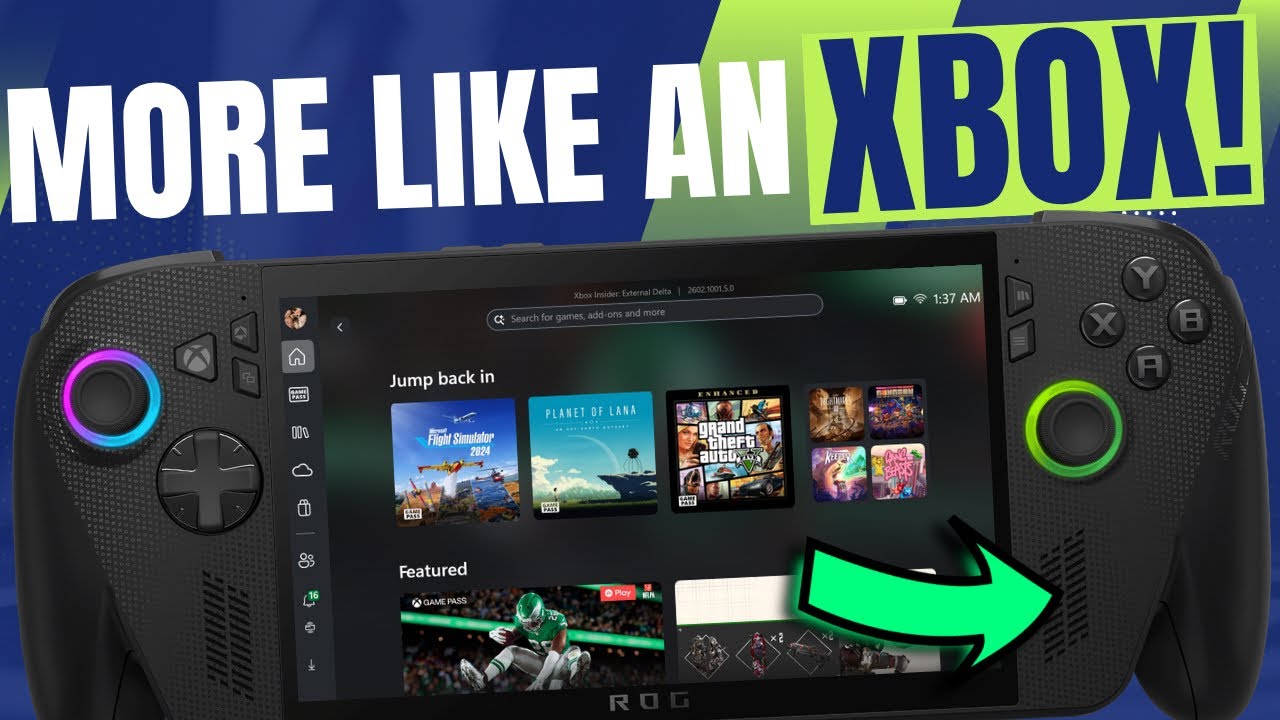 Xbox Ally стал больше похож на КОНСОЛЬ!