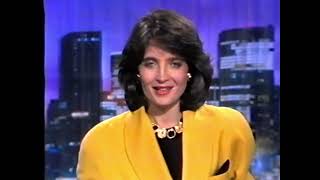Australian Channel Nine News & A Current Affair TV ad 1990 feat Mike London Robyn Parkin Jana Wendt