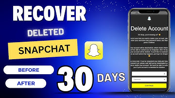 How To Recover Deleted Snapchat Account Before Or After 30 Days? Reactivate Deleted Snapchat Account