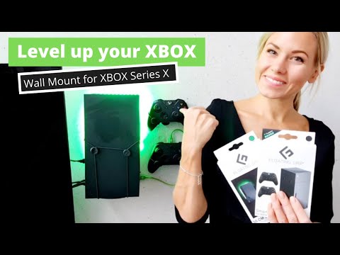 How to Mount your XBOX Series X on the Wall in the Wall Mount by FLOATING GRIP | Easy installation