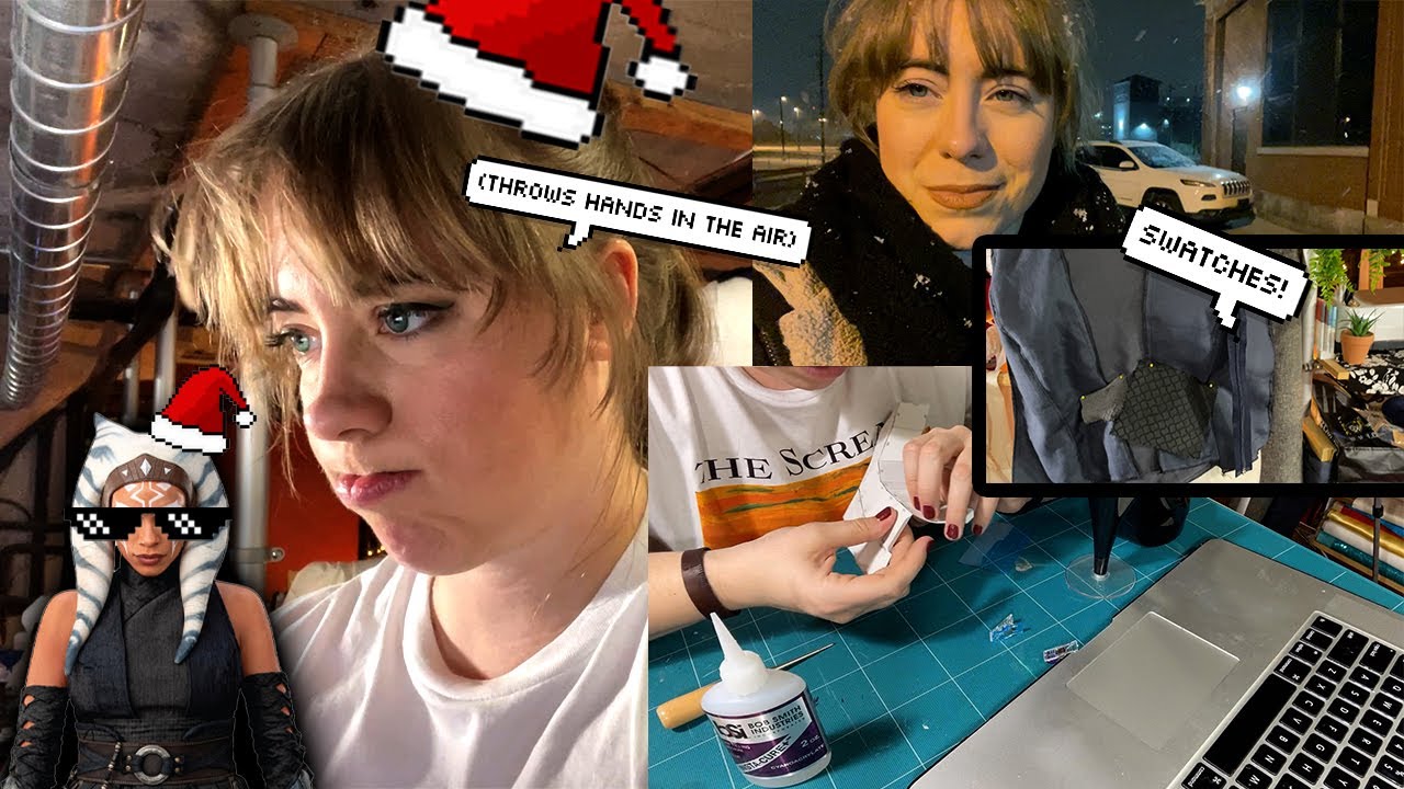 Making Ahsoka Tano week 4 | Mistakes were made, BUT we have swatches!