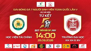 Details 🔴TRỰC TIẾP: HỌC VIỆN TÀI CHÍNH - ĐH KHOA HỌC XH & NV - ĐHQG HN | SV7 THIÊN KHÔI CUP 2026 Update