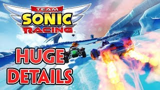 TEAM SONIC RACING - 20+ NEW GAMEPLAY SCREENSHOTS REVEALED!!! ICE MOUNTAIN FULL LOOK & MORE! screenshot 1