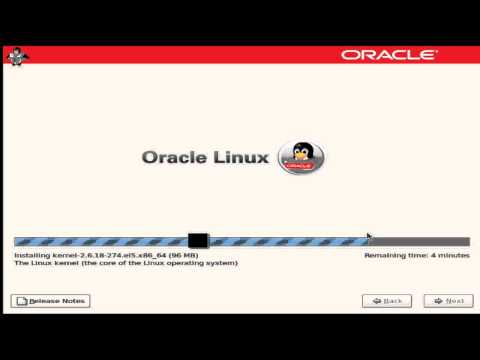 The OS installation for Oracle DB silent installation.