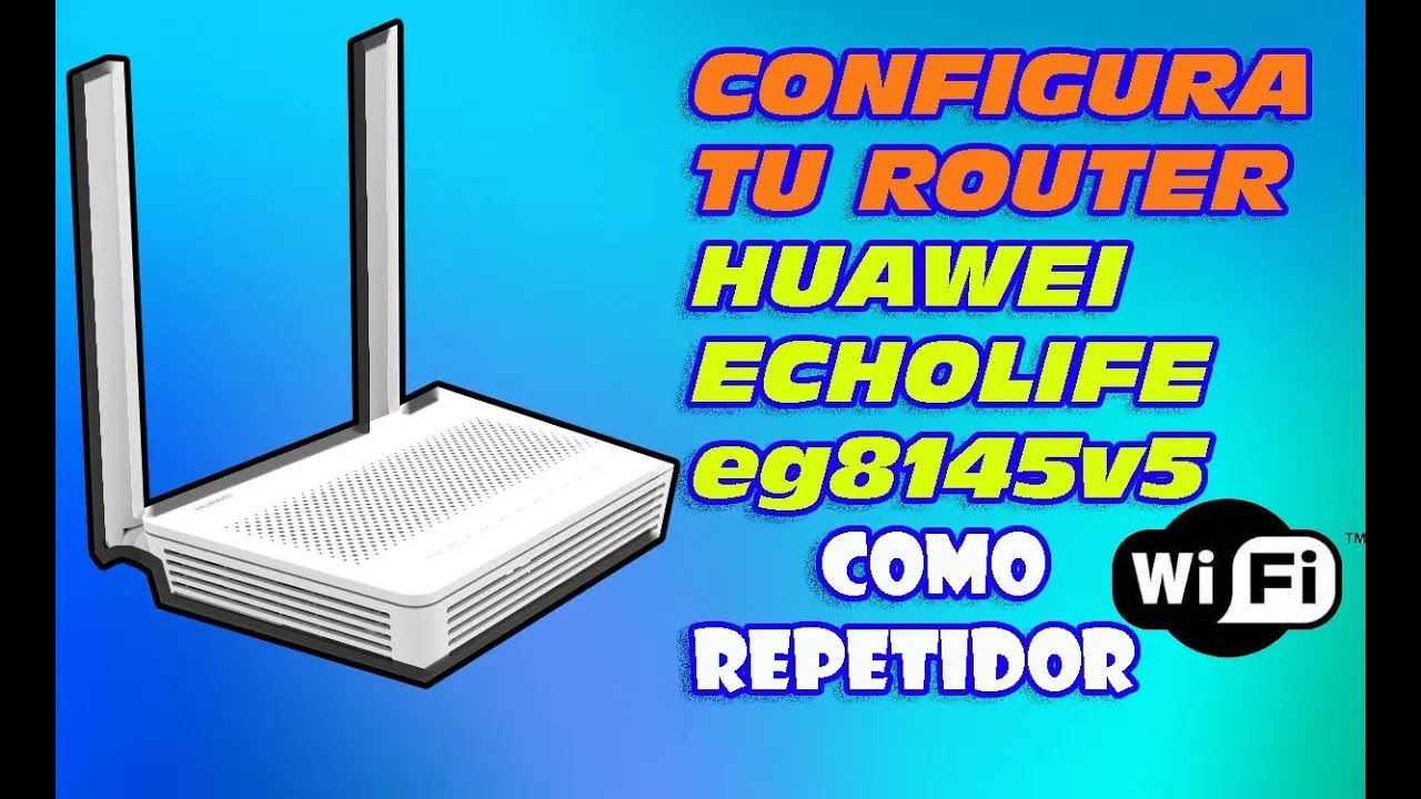 CONFIGURE ECHOLIFE HG8145V5  IP 192 168 100 1  REPETIDOR