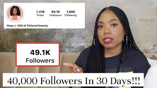 How I Got 40K New Followers on Instagram In 30 days | Instagram Viral Reels