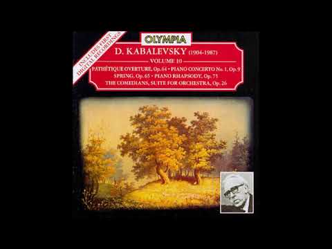 Dmitri Kabalevsky : Pathetique Overture for orchestra Op. 64 (1960