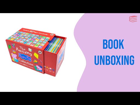 The Amazing Peppa Pig Collection 50 Books Box Set - Book Unboxing