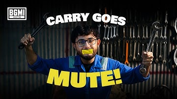 @CarryMinati Is MUTE | 3.9 Update #bgmi