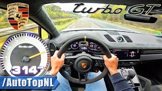 Porsche Cayenne Turbo GT *314KM/H* on AUTOBAHN [NO SPEED LIMIT] by AutoTopNL