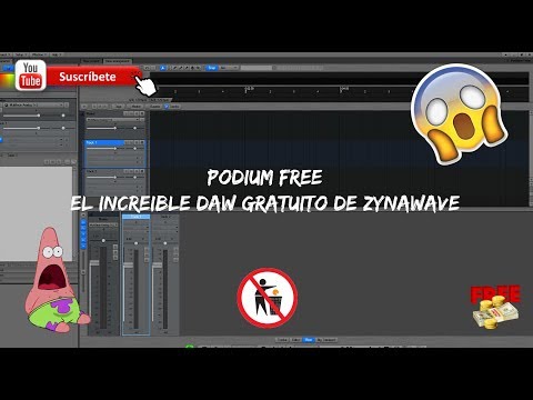 Podium Free: El increible DAW Gratuito de Zynawave!!!