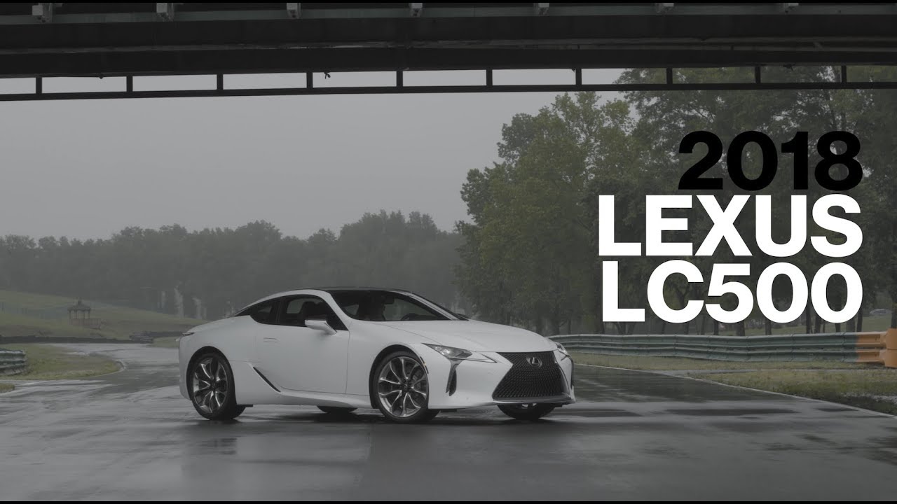 Lexus LC500 Hot Lap at VIR Lightning Lap 2017 Car and Driver YouTube