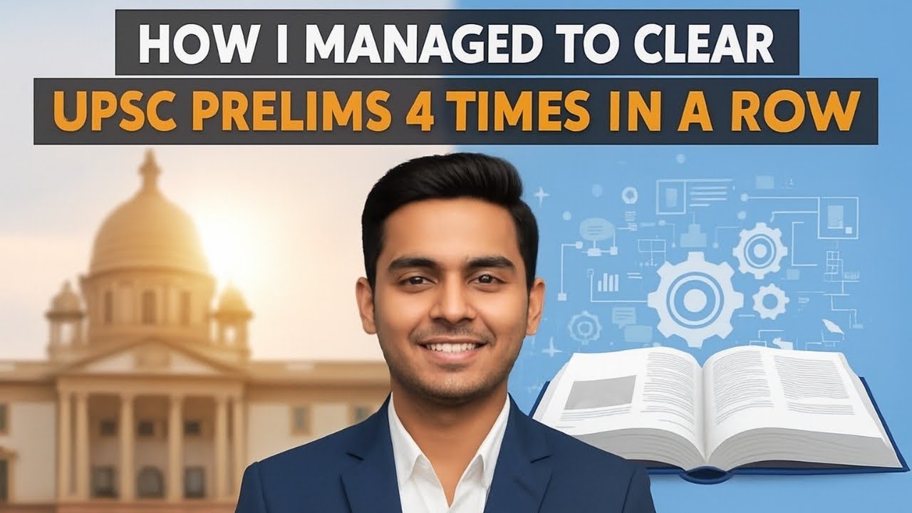 HOW I CLEARED UPSC PRELIMS EACH AND EVERY TIME - YouTube