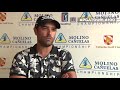 Entrevista con Benjamín Alvarado tras Ronda 1 del Molino Cañuelas Championship