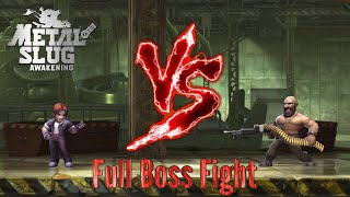 Metal Slug Code J  Kyo Kusanagi Vs Allen Oneil  Boss Fight