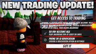 NEW Roblox Jailbreak Trading Update is Insane!🔥💵