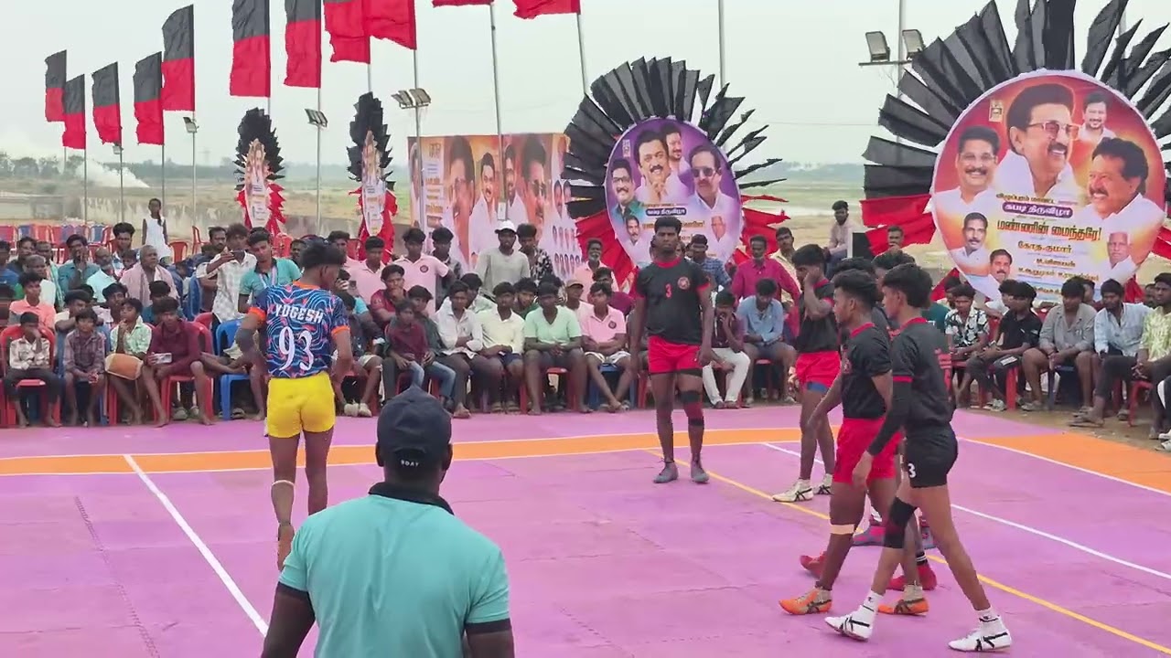 தளபதி கோப்பை கபடி திருவிழா 22/02/2026 விழுப்புரம் மாவட்டம் ஏனாதிமங்கலம்