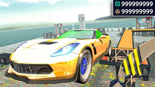 Car Stunt Races: Mega Ramps - CHEVROLET CORVETTE - Unlimited Money Mod APK - Android Gameplay #33 screenshot 3