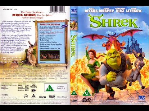 Opening To Shrek Film 01 Dvd Uk Youtube