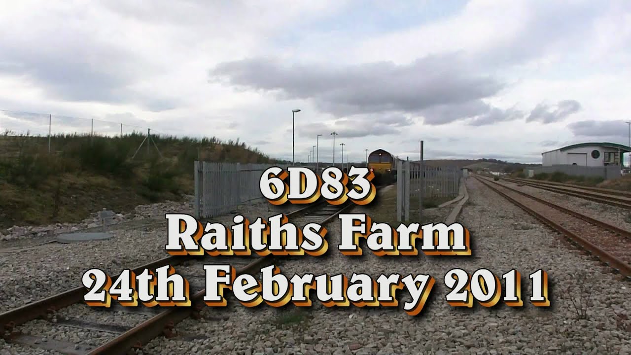 6D83 Departing Raiths Farm 24Feb11 (Turbo Version)