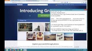 How to get Activate Facebook Graph Search Immediately ASAP.