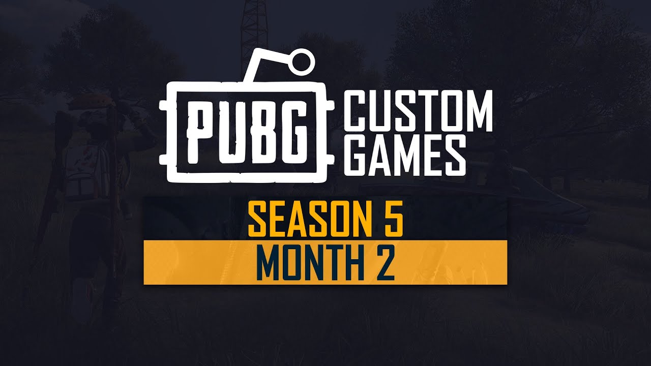PUBG Reddit Custom Games: Season 5 - Month 2