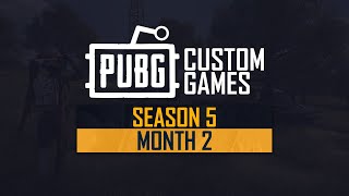 PUBG Reddit Custom Games: Season 5 - Month 2