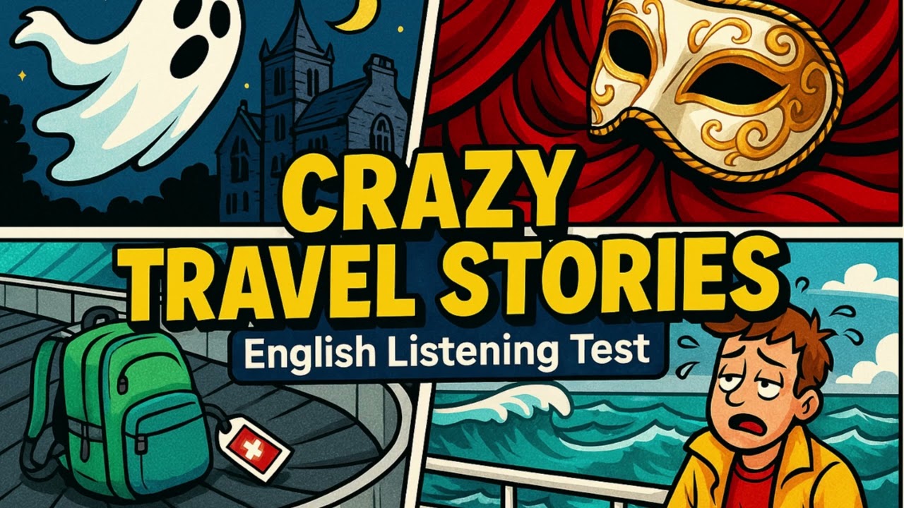 Can You Understand These 5 Travel Stories? | English Listening Practice (A2-B1)