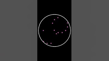 You can find 3 circles #asmr #bouncingballanimation #relaxing #coding #simulation