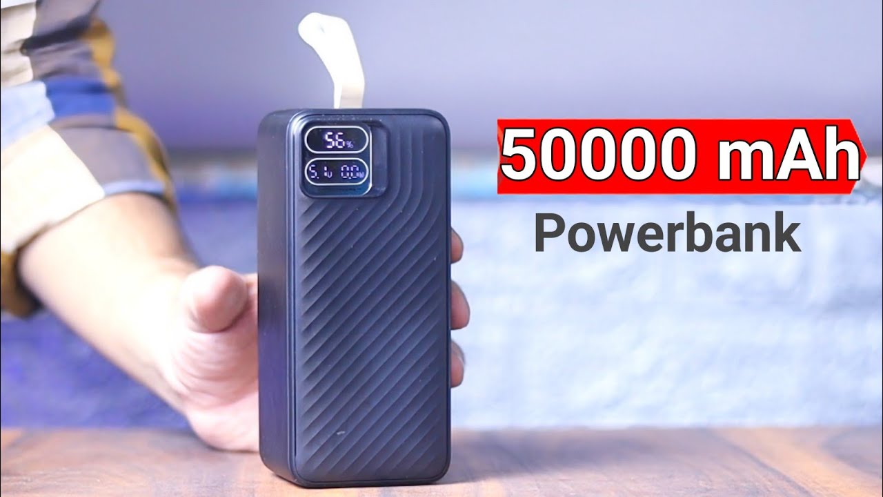 50000 mAh BEAST ! 🔋 Zebronics EnergiPod 50R1 Powerbank Review