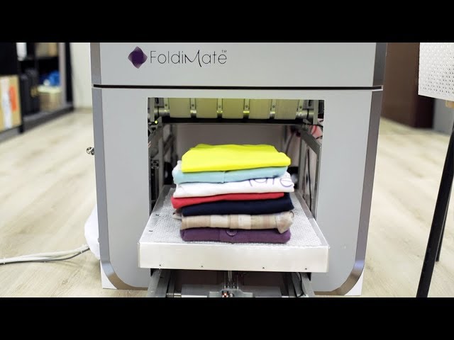 The Foldimate robot will fold your clothes for £600