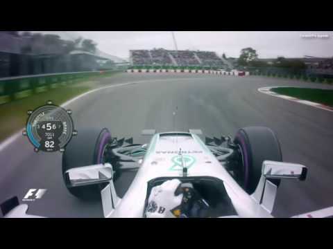 Onboard pole position lap Hamilton Canada 2016