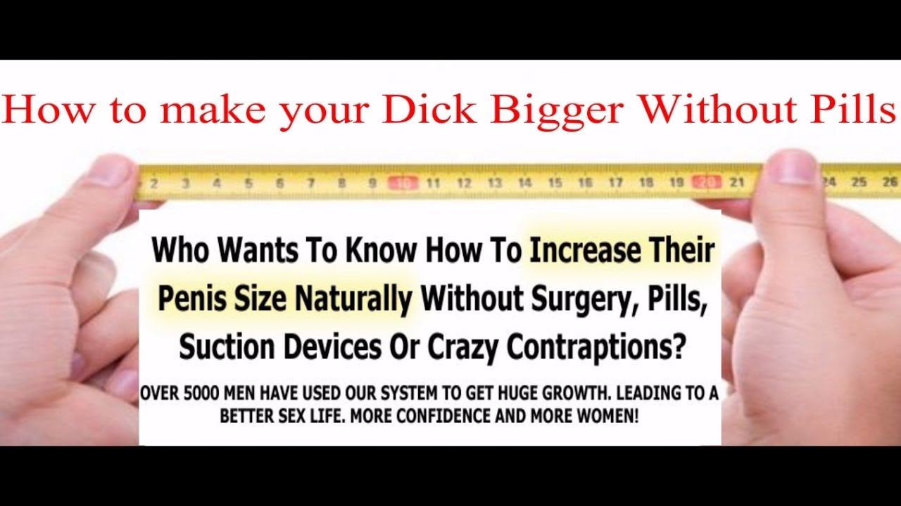 Increase Penis Size Naturally