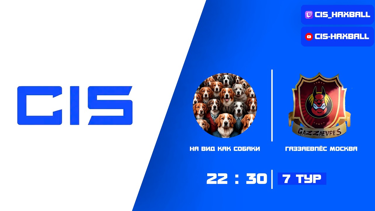 Первая лига, 7 тур. На вид как собаки - ГАЗЗАЕВПЁС МОСКВА