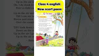 Class 4 English Poem The Swing New Ncert Santoor