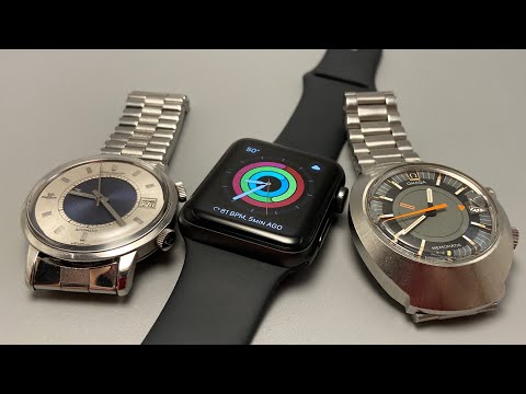 Apple Watch Alarm Review with JLC Memovox Omega Memomatic