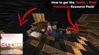 🔴 How to install the Clarity | Pixel Perfection [32x] Resource Pack 1.16.3   for Java Edition 🔴