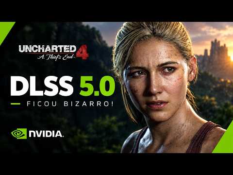 UNCHARTED 4: A Thief's End - DLSS 5 " Looks Phenomenal! " #rtx5090 #nvidia #dlss5 #oled #amd #intel