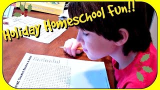 Homeschool Fun Thanksgiving Worksheets!