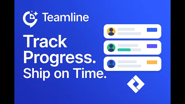 Track Progress. Ship on Time. — Teamline for JIRA [Demo Walkthrough]