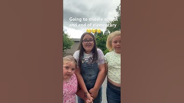 Thumbnail of Going to middle school....