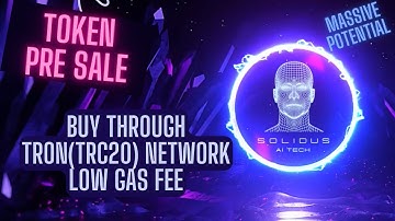 HOW TO BUY SOLIDUS AI TECH TOKENS | LOW GAS FEE | SOLIDUS AI TECH | LIVE PRESALE | MASSIVE POTENTIAL