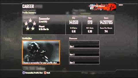 BO2  Combat Record and Stats