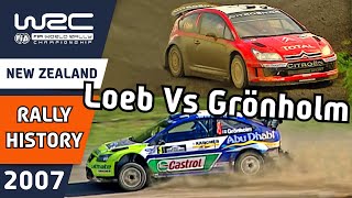 Loeb Vs Grönholm. Who Won By Just 0.3 Seconds At Rally New Zealand 2007?