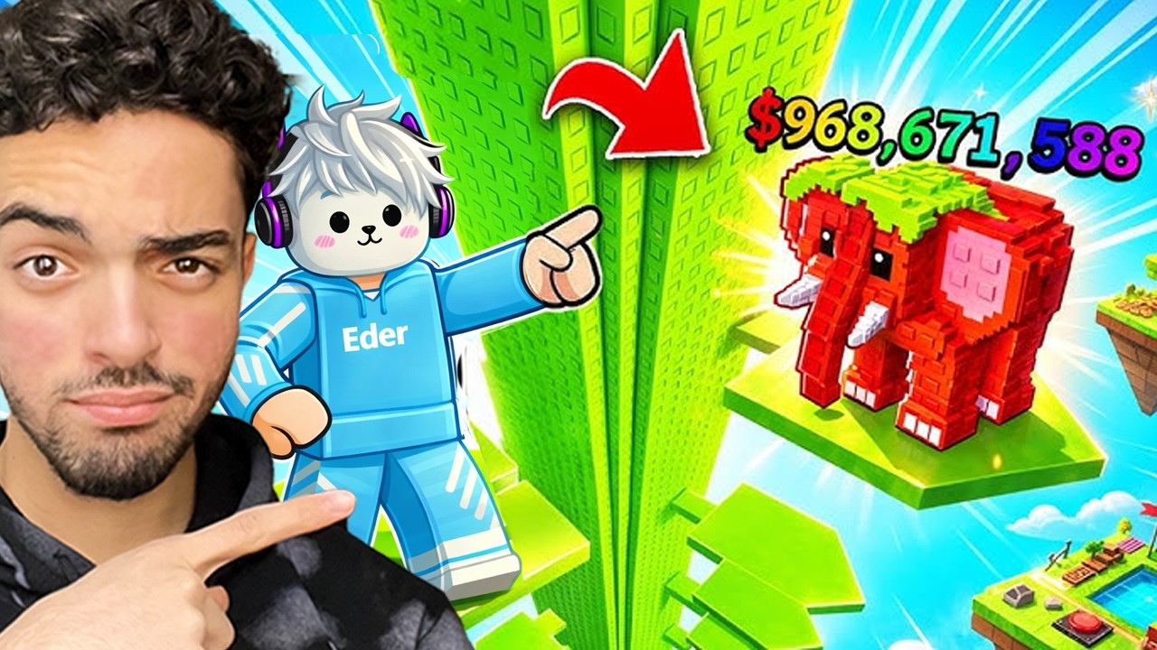 جبت شخصيات برين روت من فوق الشجر 😂👌 ! Grow Beanstalk For Brainrots!